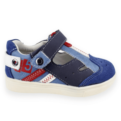 Zapatilla Nat Geo Kids Abierta Azul