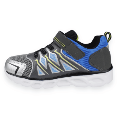 Zapatilla KDX con luces Gris