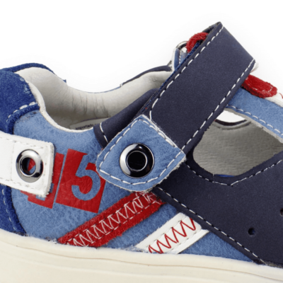 Zapatilla Nat Geo Kids Abierta Azul