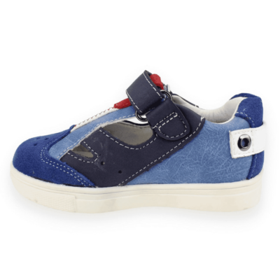 Zapatilla Nat Geo Kids Abierta Azul