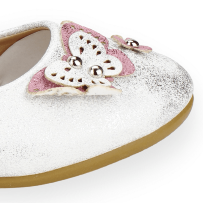 Ballerina Nat Geo Kids Mariposas Plateada