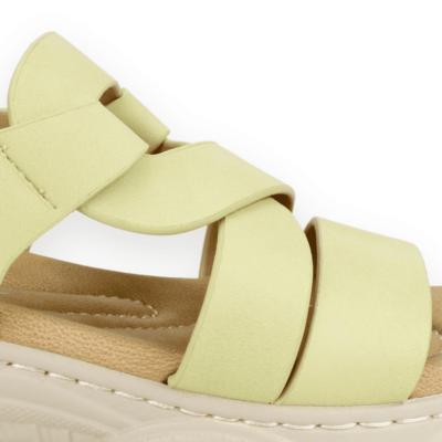 Sandalia Nat Geo Kids Trenza Verde