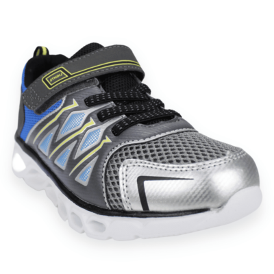 Zapatilla KDX con luces Gris