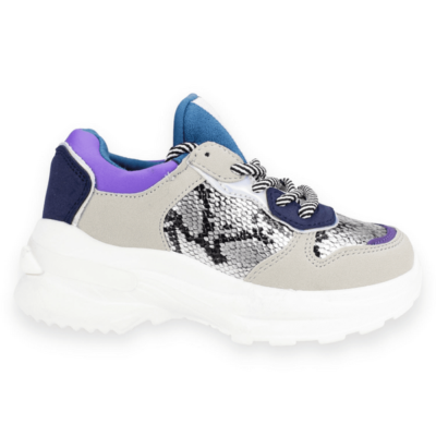 Zapatilla Nat Geo Kids Pili Gris