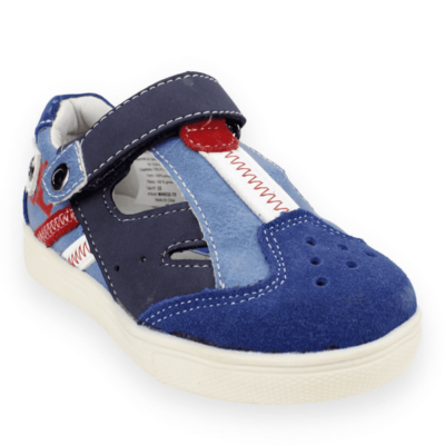 Zapatilla Nat Geo Kids Abierta Azul