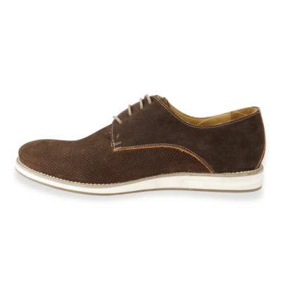 Zapato Polo Club Gamuza Café