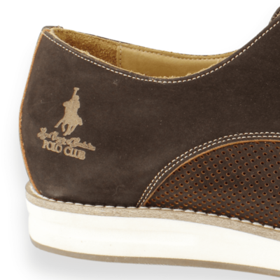 Zapato Polo Club Gamuza Café