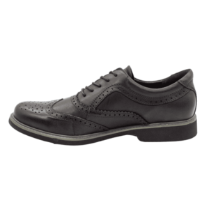 Zapato Nat Geo Oxford Cuero Negro Etn