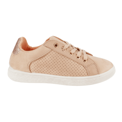 Zapatillas deportivas de mujer blancas con velcro - CL24 GOLD