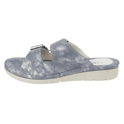 Sandalia New Walk Slip On Denim - Imagen 3