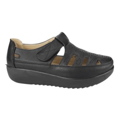 Sandalia New Walk Clau Negra