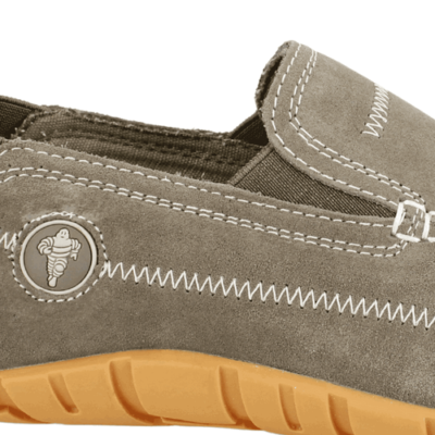 Mocasín Michelín Cuero Taupe - Imagen 4
