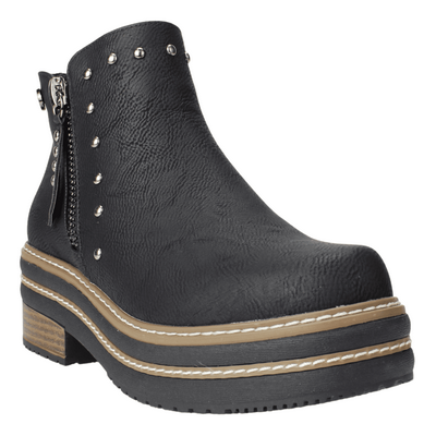 Botin New Walk Córdoba Negro - Botines mujer en Elige Tu Número