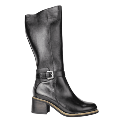 Bota Exs Ema Cuero Negro