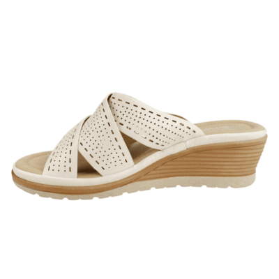 Sandalia New Walk Iris Confort Beige - Imagen 3