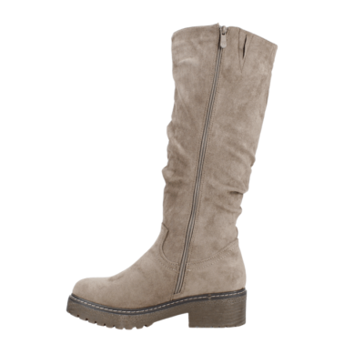 Bota New Walk Microfibra Khaki - Imagen 3