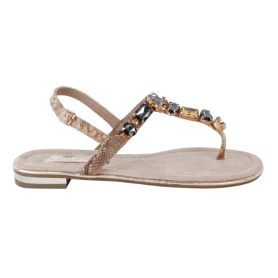 Sandalia Xti Reptil Taupe