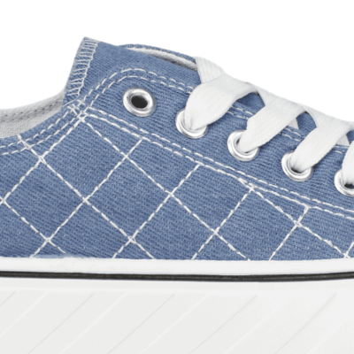 Zapatilla New Walk Lona Cruzado Denim - Imagen 4