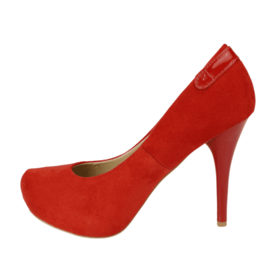 Zapato New Walk Stiletto Rojo - Imagen 3