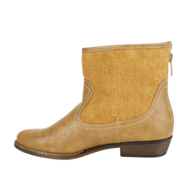 Botín New Walk Vaquero Lisa Camel - Imagen 3