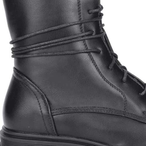 Botín New Walk Army Negro 4 Botín New Walk Army Negro - Imagen 4