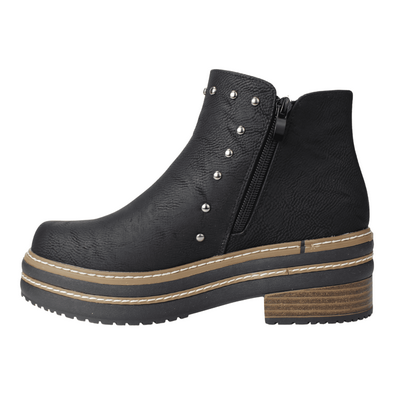 Botin New Walk Córdoba Negro 3 Botin New Walk Córdoba Negro - Botines mujer en Elige Tu Número
