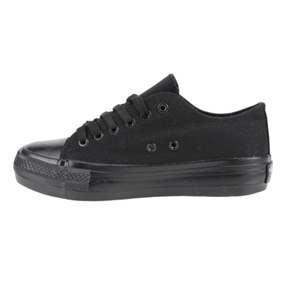 Zapatilla New Walk Lona Los Angeles Negra - Imagen 3