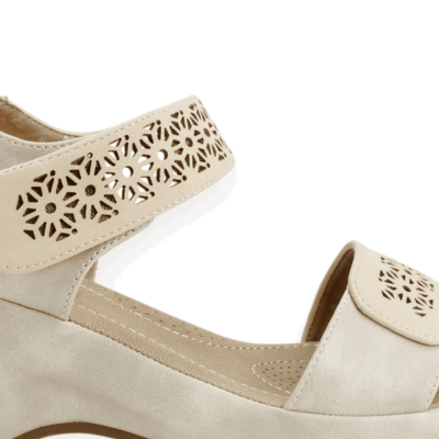 Sandalia New Walk Athenea Beige - Imagen 4