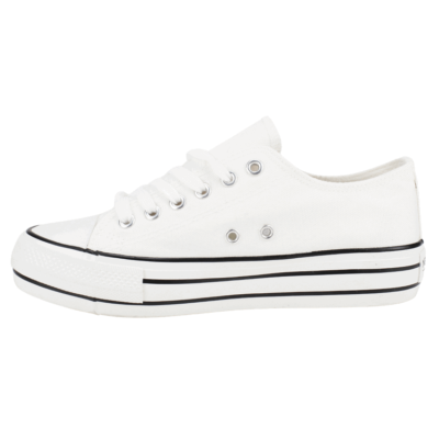Zapatilla New Walk Lona Los Angeles Blanca - Imagen 4