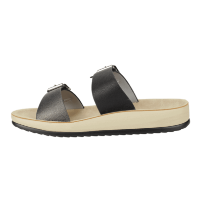 Sandalia New Walk Hebillas Negra - Imagen 3