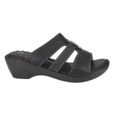 Sandalia New Walk Confort Negra