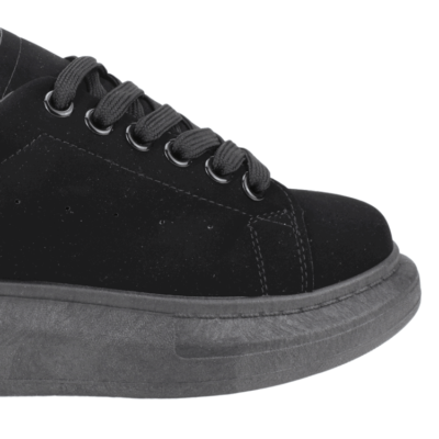 Zapatilla New Walk Plataforma Negra - Imagen 4