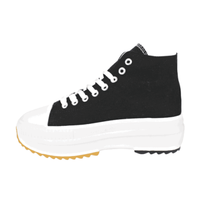 Zapatilla New Walk Hollywood Negra - Imagen 3
