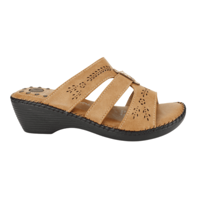 Sandalia New Walk Confort Camel