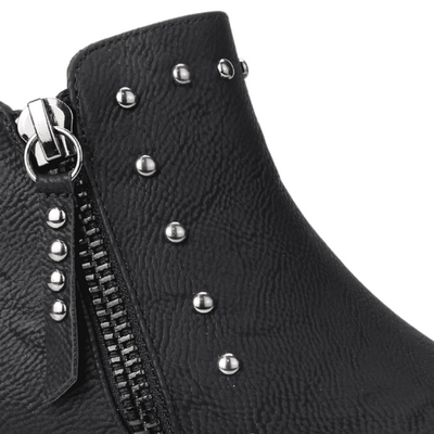 Botin New Walk Córdoba Negro 4 Botin New Walk Córdoba Negro - Botines mujer en Elige Tu Número
