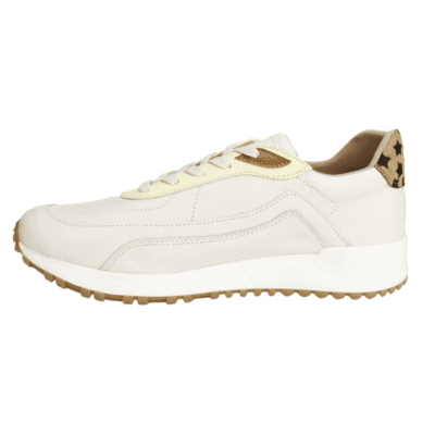 Zapatilla Exs Urbanas Cuero Beige - Zapatillas mujer en Elige Tu Número
