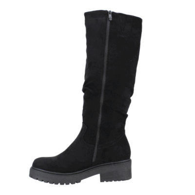 Bota New Walk Microfibra Negra - Imagen 3