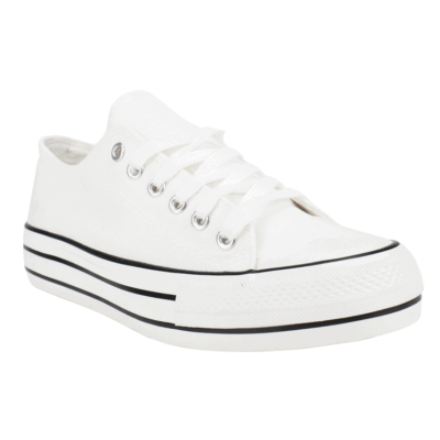 Zapatilla New Walk Lona Los Angeles Blanca - Imagen 3