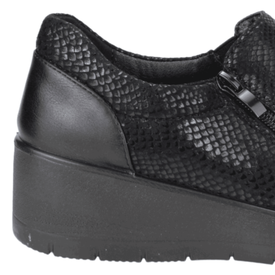 Zapato New Walk Dublín Confort Negro - Imagen 4