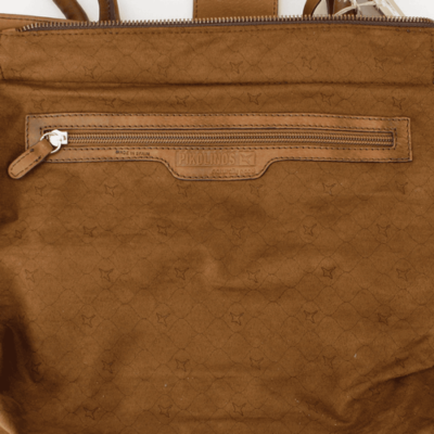 Cartera Pikolinos Cuero Tachas Camel - Imagen 6
