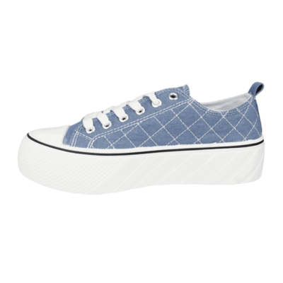 Zapatilla New Walk Lona Cruzado Denim - Imagen 3