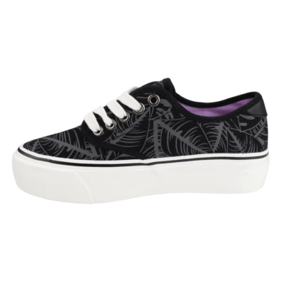 Zapatilla New Walk Lona Oahu Negra - Imagen 3