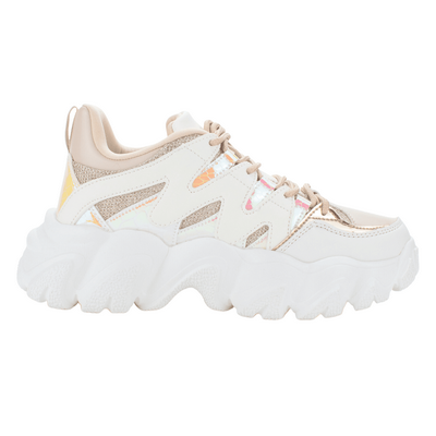 Zapatilla New Walk Chunky Rosada