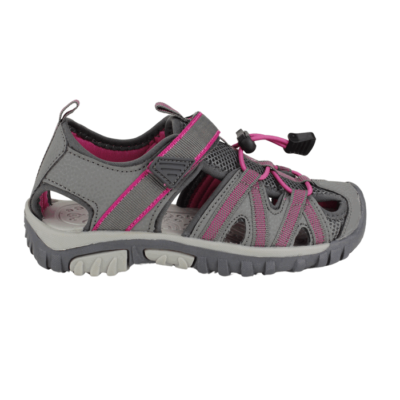 Sandalia Nat Geo Kids Outdoor Juvenil Gris