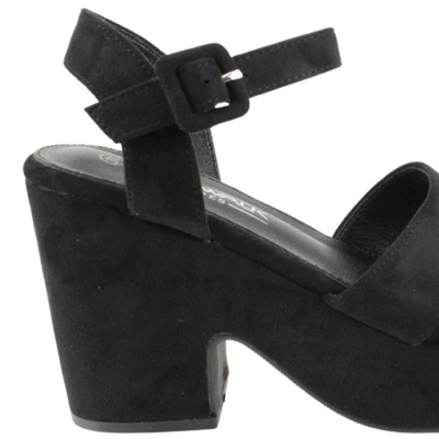 Sandalia New Walk Iconic Negro - Imagen 5