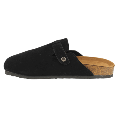 Zueco New Walk Suede Negro - Imagen 3
