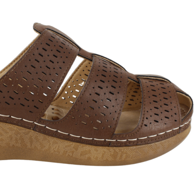 Sandalia New Walk Noemi Confort Café - Imagen 4