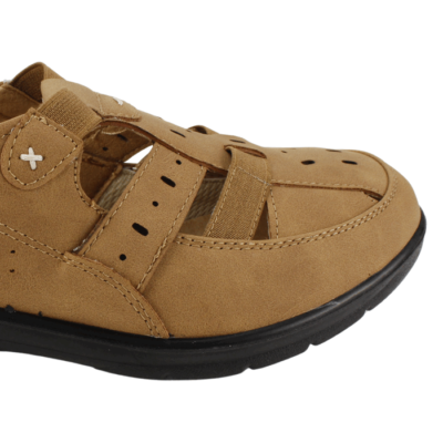 Sandalia New Walk Franciscana Camel - Imagen 4