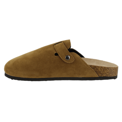 Zueco New Walk Suede Camel - Imagen 3