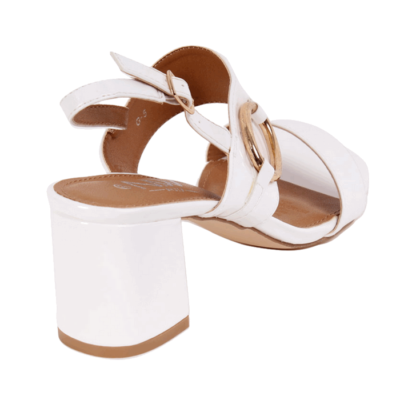 Sandalia New Walk Argolla White - Imagen 3